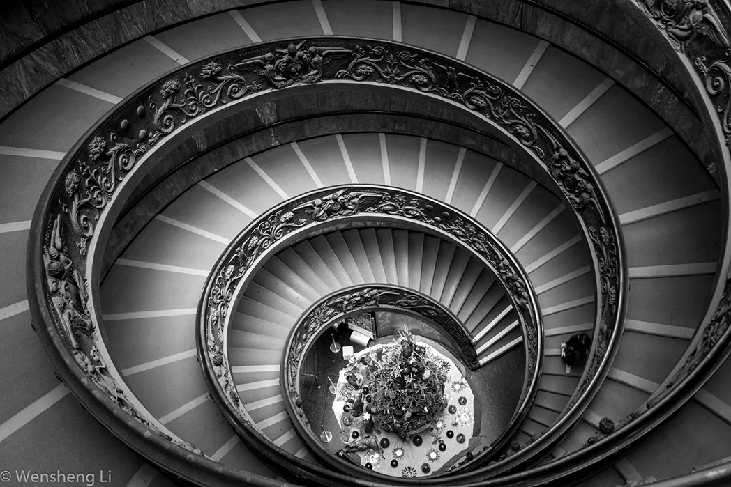 Spiral Stairway in Vatican Museum