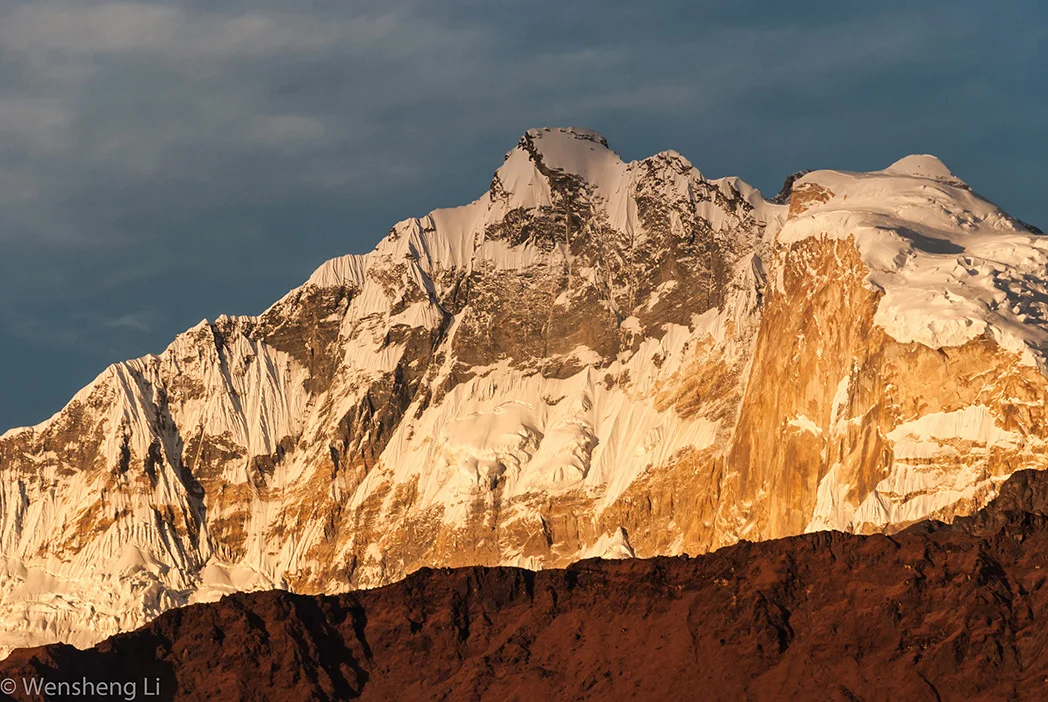 Nepal Annapurna Mountain Range