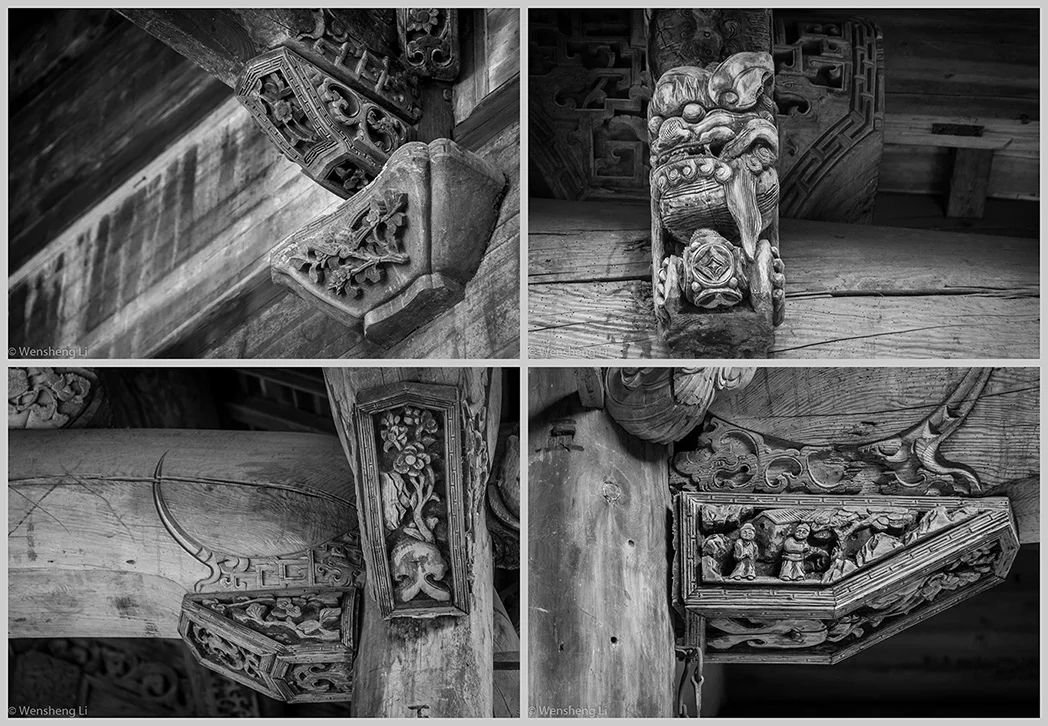 Wood carvings, China