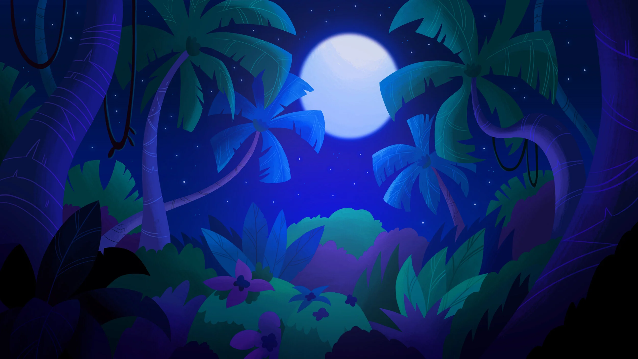  BG Paint/Layout for Mattel’s Cave Club 