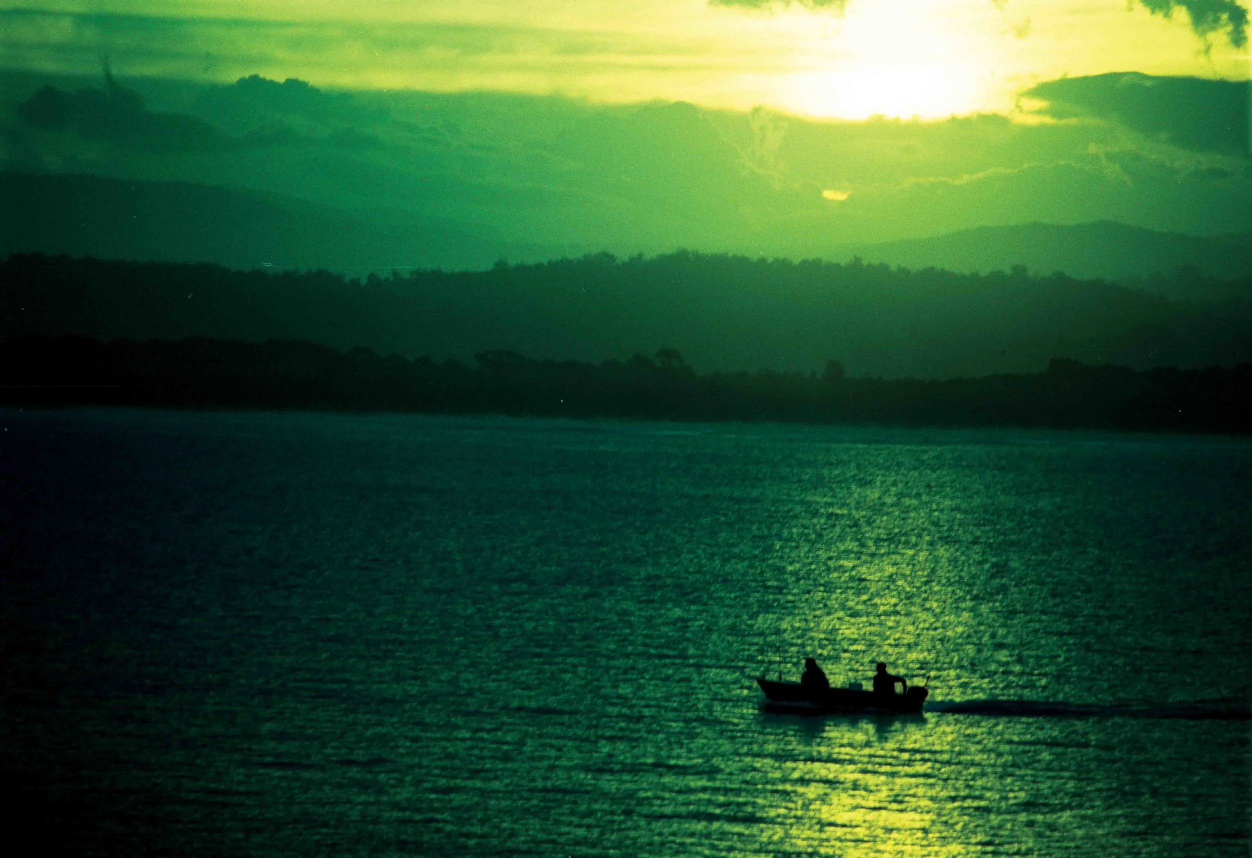 Boat and Sunset