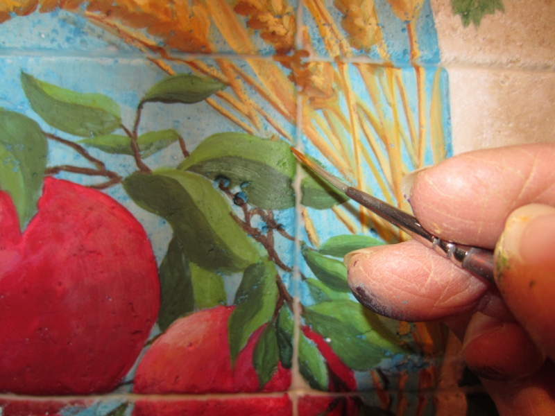 Finishing touches...