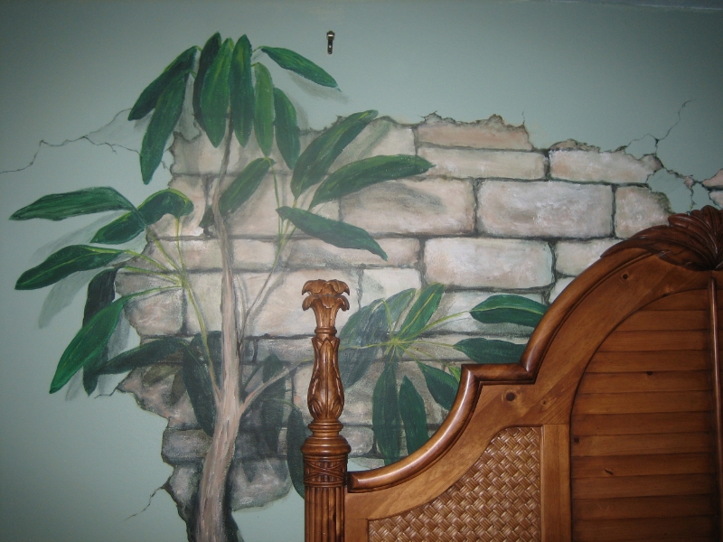 Setting a Tropical Mood, in Tampa, FL...
