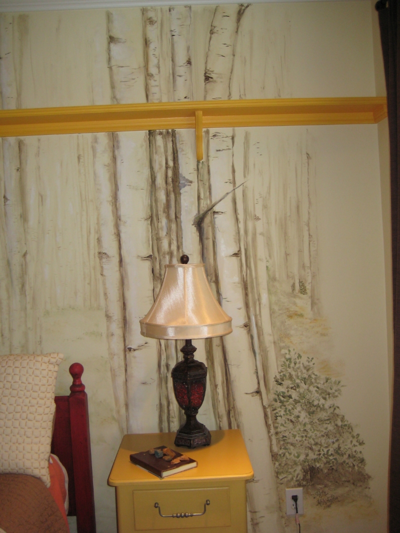 She fell in love with Aspen trees...