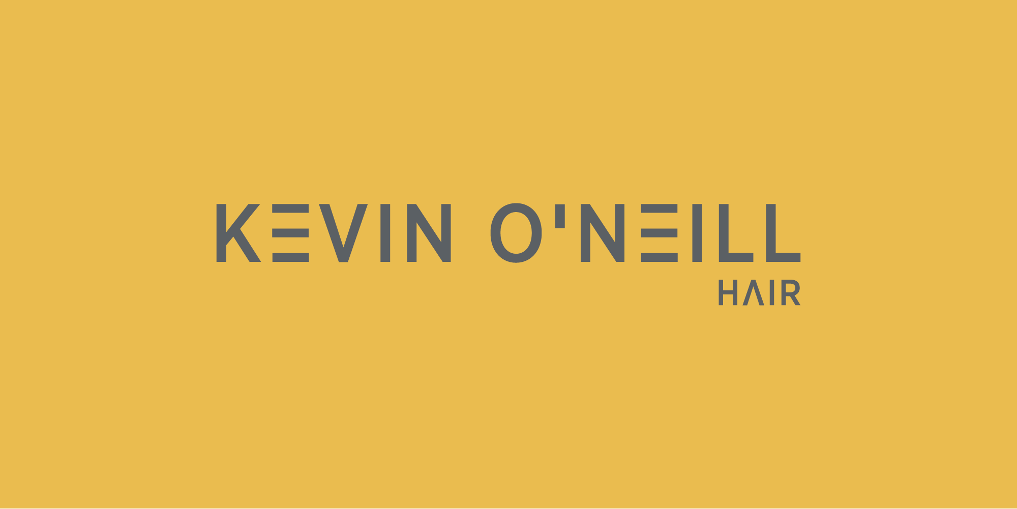 Kevin O'Neill Hair - Brand and art direction