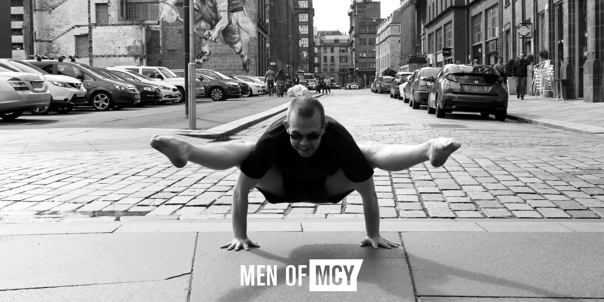 Merchant City Yoga - art direction for film & photography shoot for Men of MCY