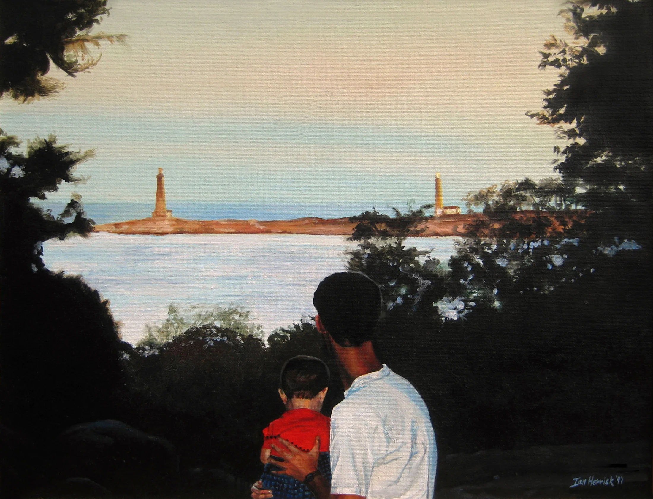 Gazing at Thatcher Island