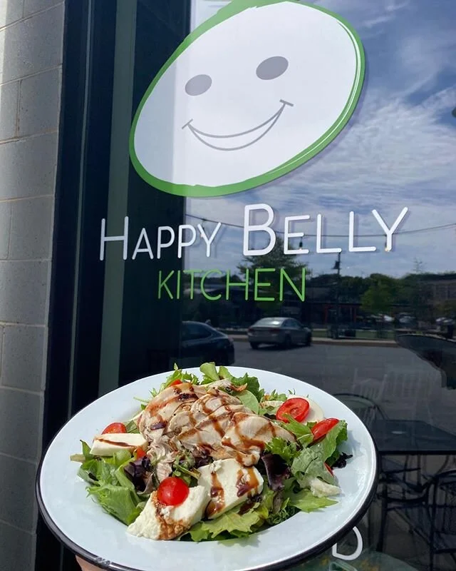 Today at the Belly 😀 Grilled Chicken Caprese Salad 🥗 call ahead or dine in, 470.253.7718