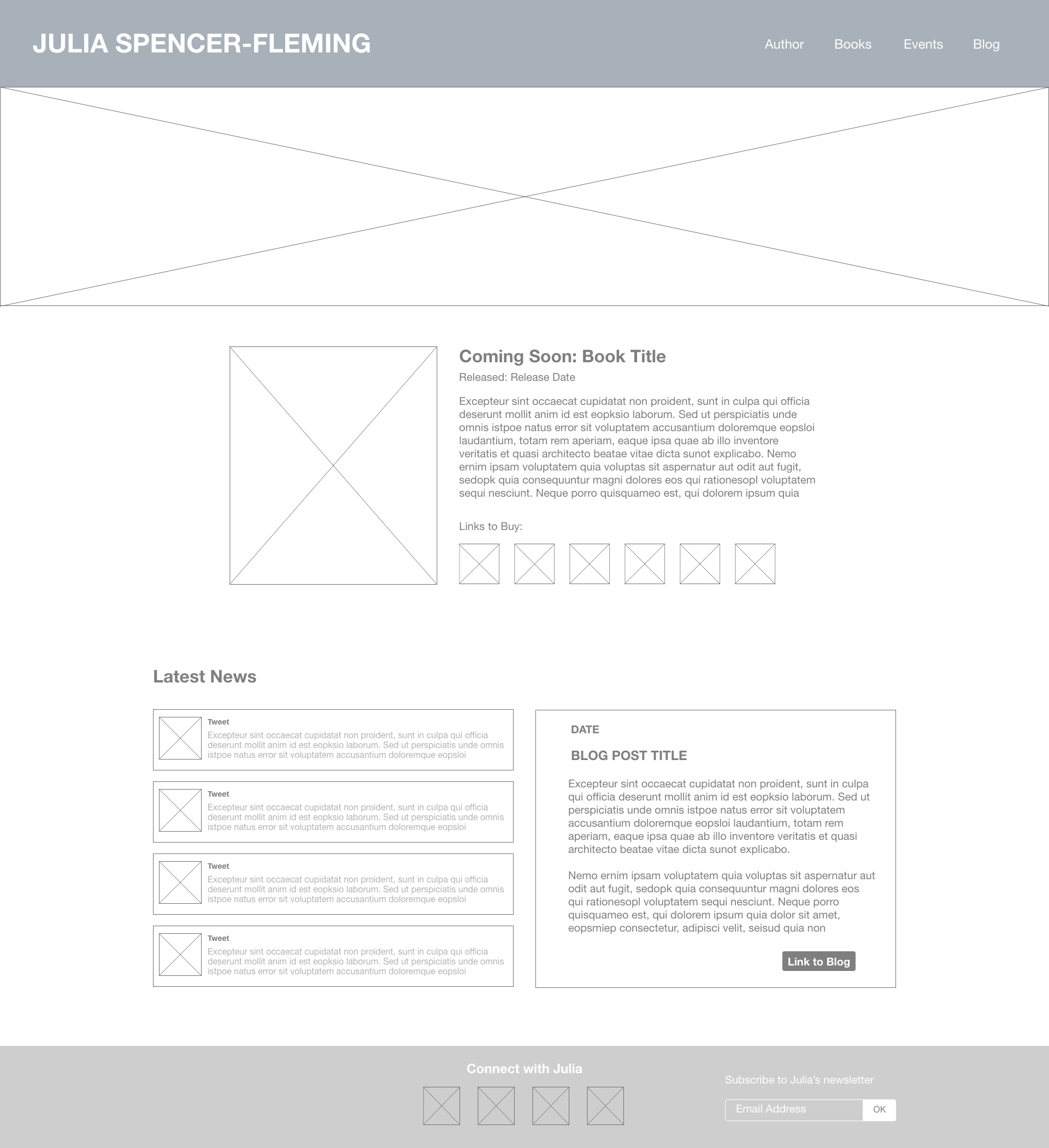 Initial Wireframe