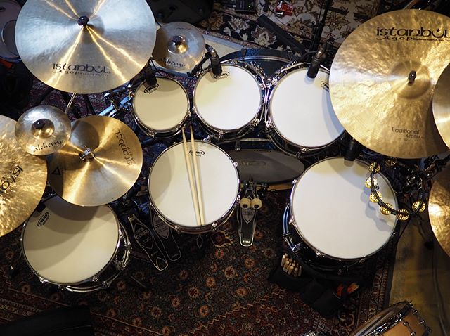 Don&rsquo;s set up for the weekend! #tamadrums