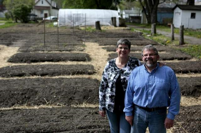 Pam and Mike Roberts, founders of Together We Grow Gardens