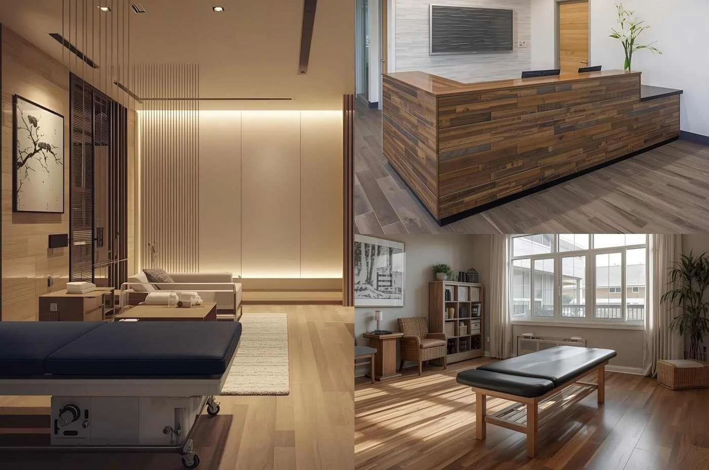 Physiotherapy Clinic Interior Design / Designer Vancouver BC