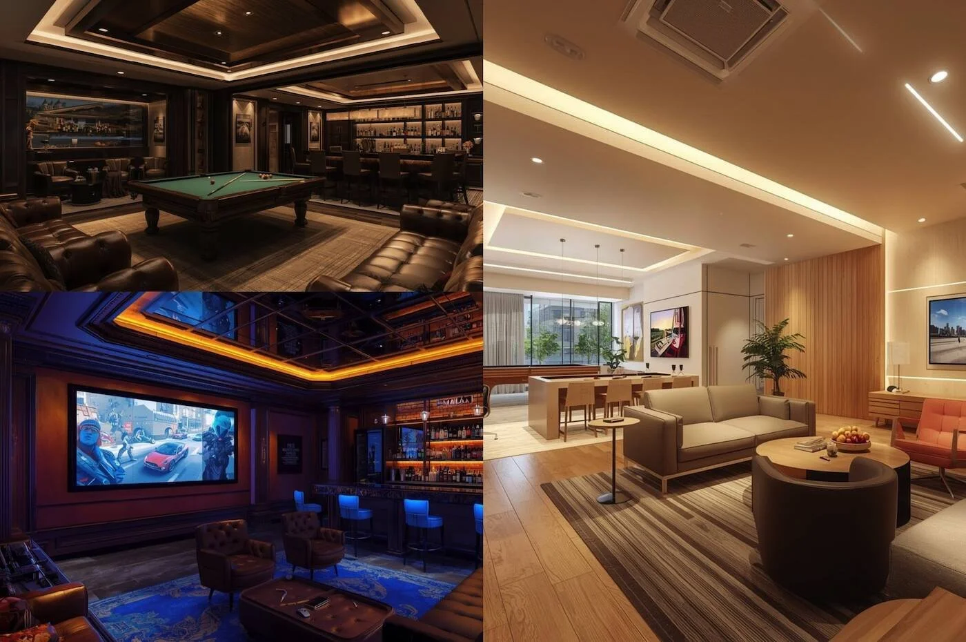 Game Room Interior Design Vancouver BC