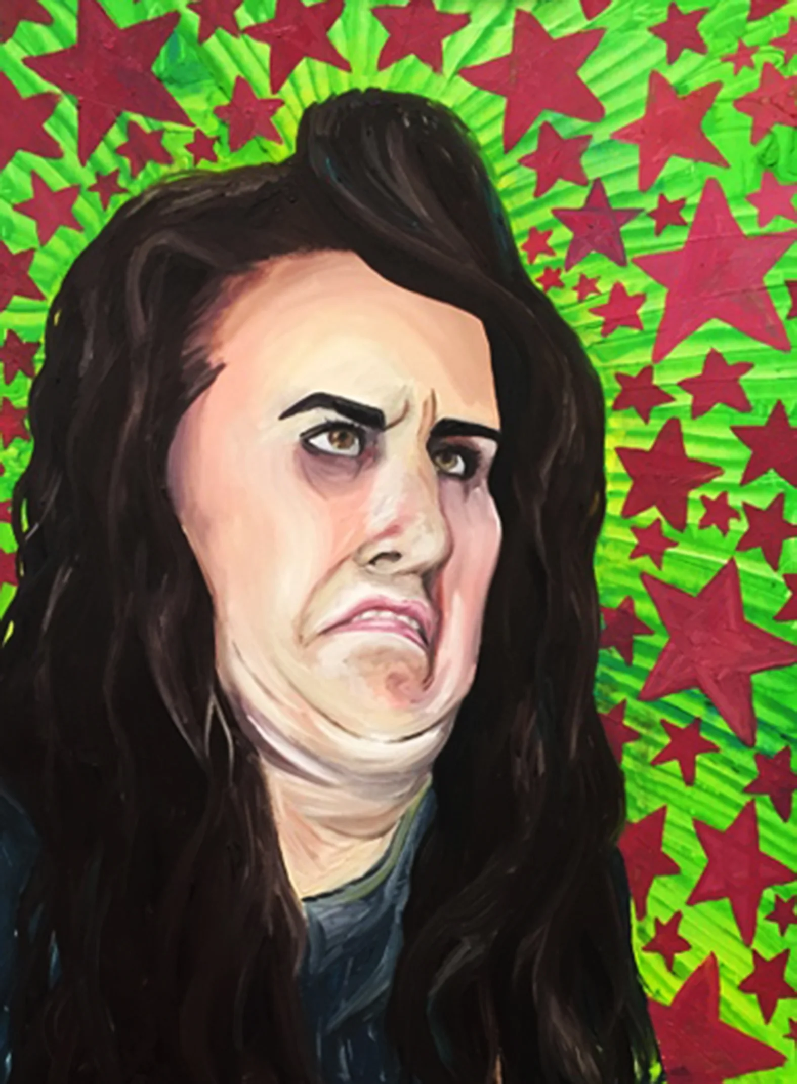 Undignified Self-Portait