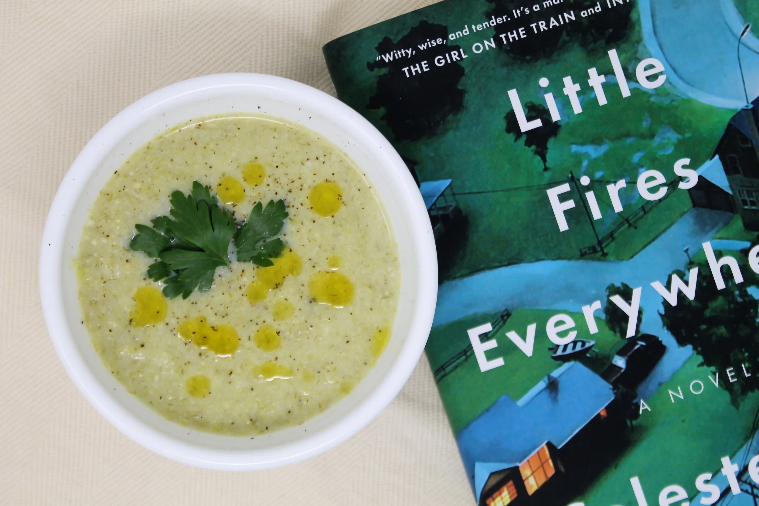 leek green soup and little fires everywhere.jpg