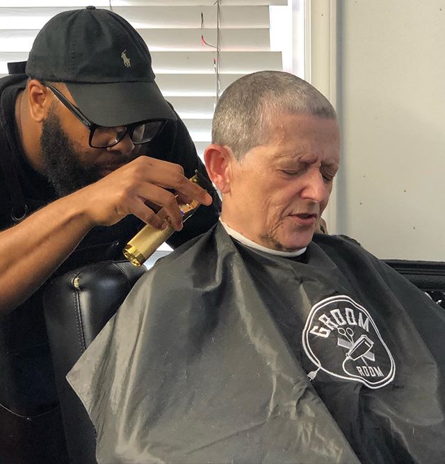 We respect the heritage of classic barbering✂️💈_________________________________________________________________________________________________ 💈✂Cut by: @cutz_that_count -Groom Room Barbershop | 2716 Chapel Hill Rd ➡️ {tap the link in our bio or 