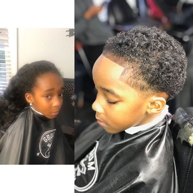 &quot;Your first haircut was quite a day-a real adventure in every way&rdquo;💈✂️✔️💯 _______________________________________________________________________ &ldquo;Long hair don&rsquo;t care&rdquo; ✂️Cut by: @cutz_that_count 💈Groom Room Barbershop 