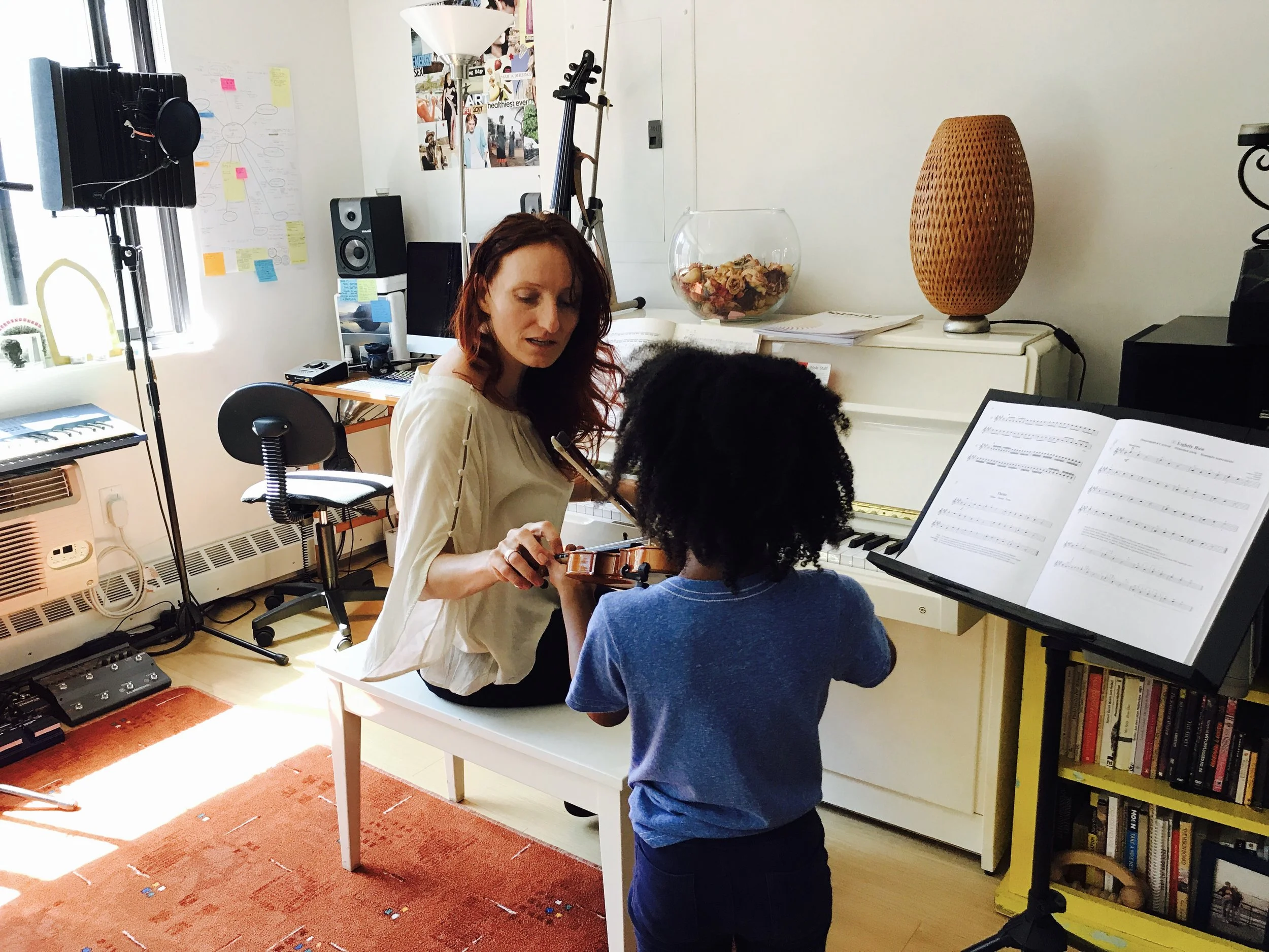 Rose Bartu Teaching Violin in Chelsea
