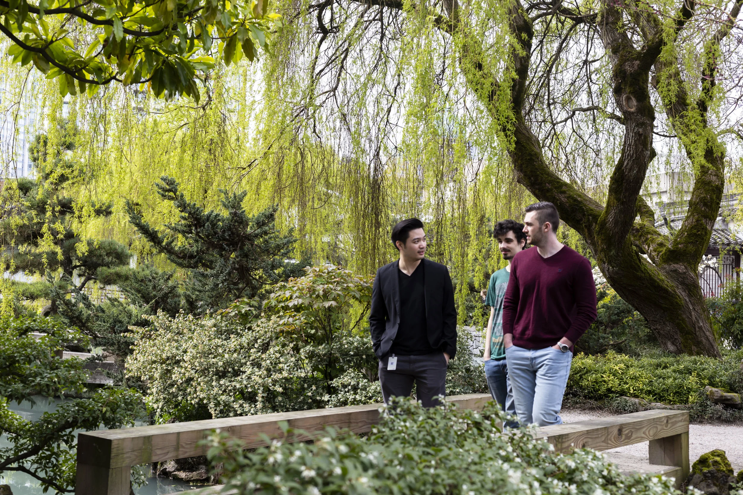 The Classical Chinese Garden across the street is a favourite for walking meetings.