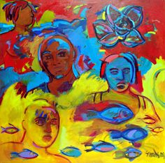 Four at Sea, Shirley Woodson Reid, 2006