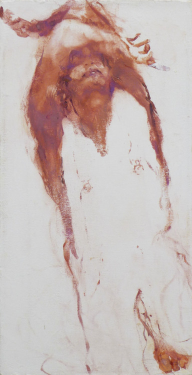 And Dreaming, 10 x 20, Oil on canvas, 2015