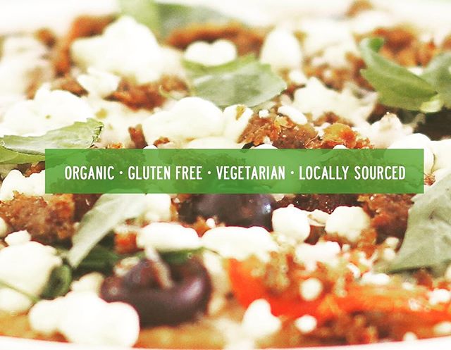 Simply us - Green Table #organic #glutenfree #vegetarian #locallysourced #eatclean #stayhealthy #veggipizza #cauliflowercrust
