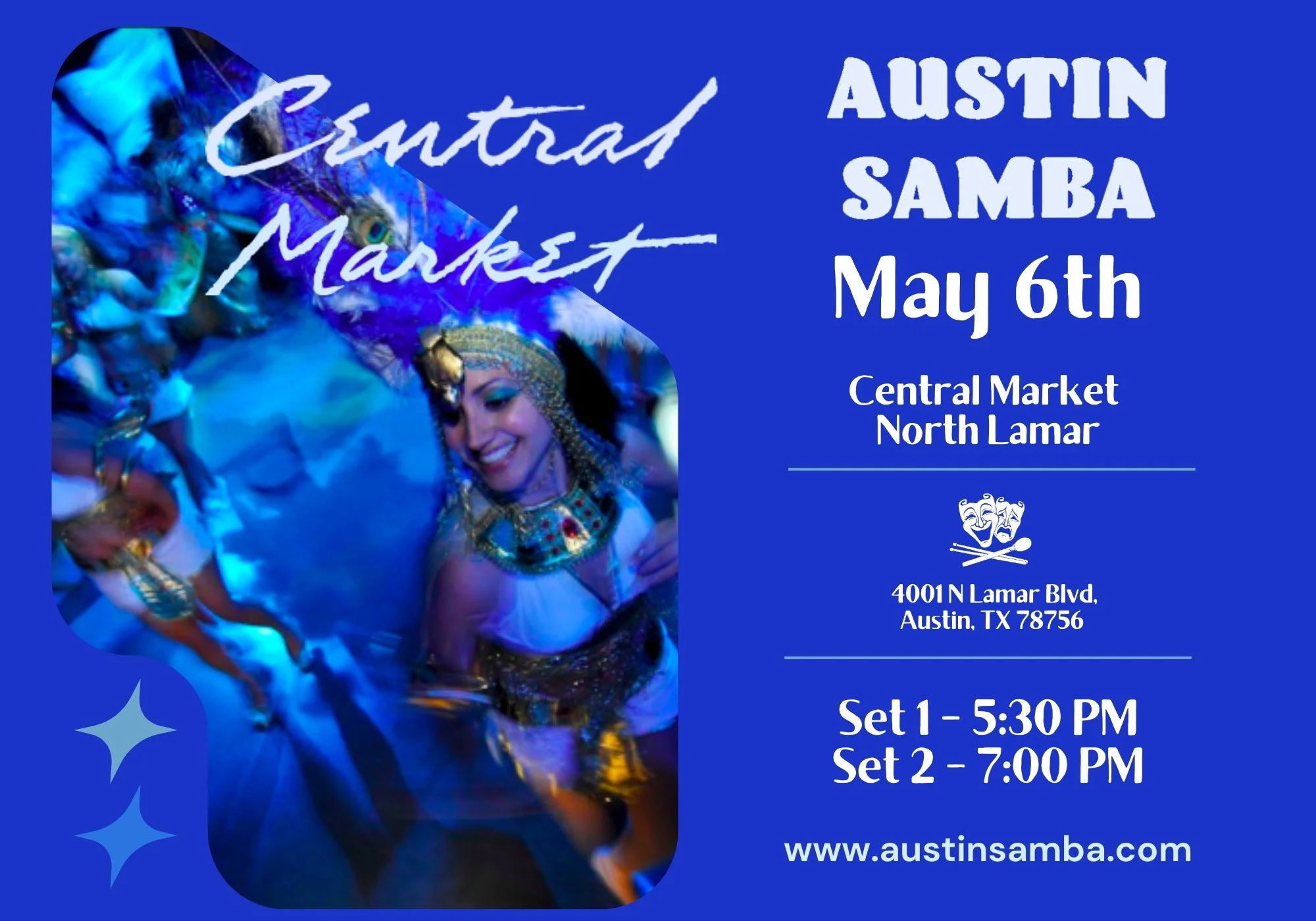 Austin Samba at Central Market North!