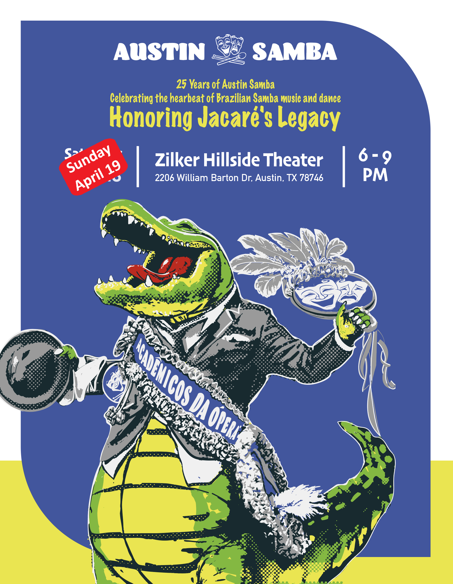 Austin Samba 25th Anniversary - Honoring Jacarés Legacy