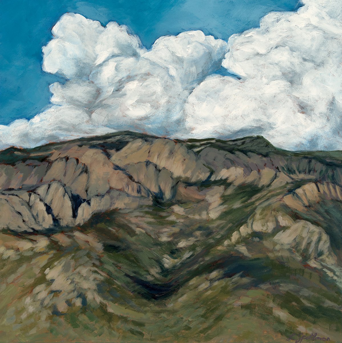 Billowing Summer Clouds