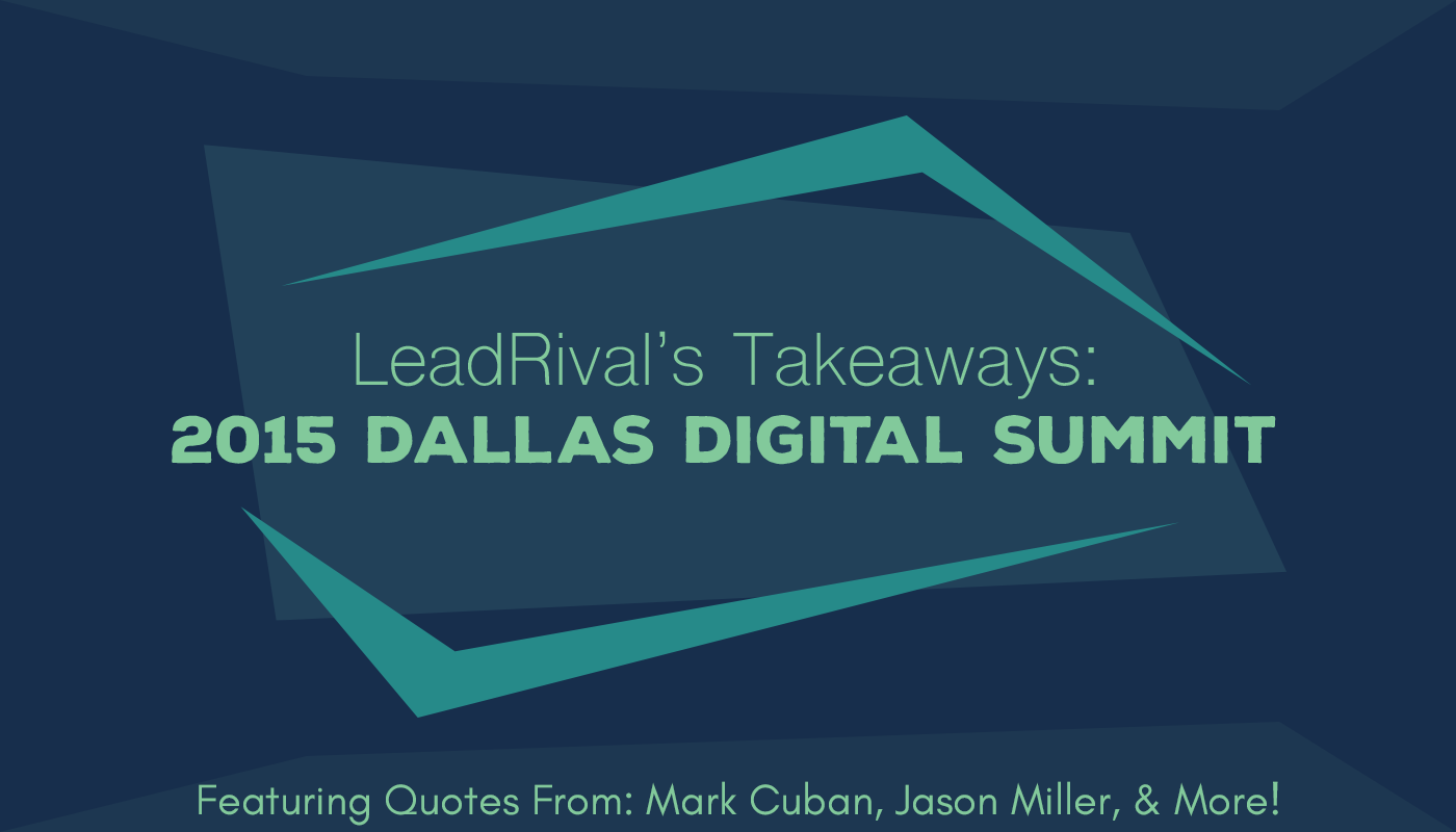 2015 Dallas Digital Summit Takeaways