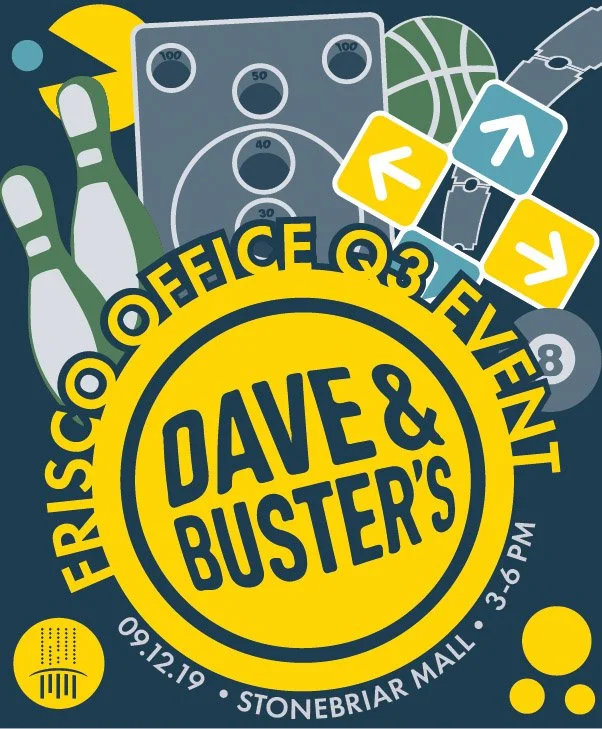 Company Event Flyer - Dave & Busters Q3