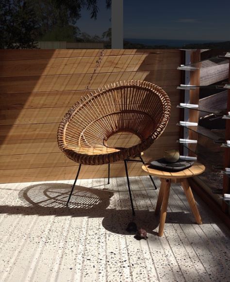 Beautiful clean lines and natural materials.