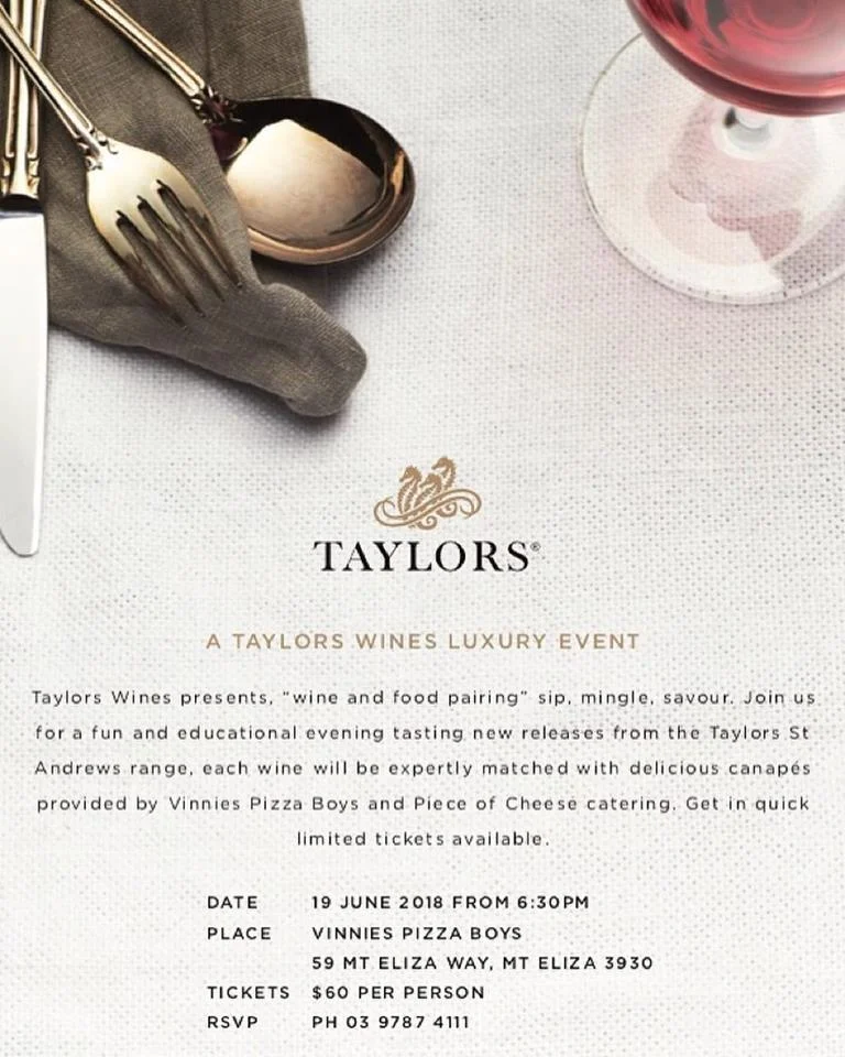 Taylors event Vinnies Boys Pizza 19 June.jpg