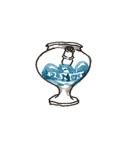 London, England Apothecary Jar, 1670-1700 Tin-glazed earthenware, 1964.31