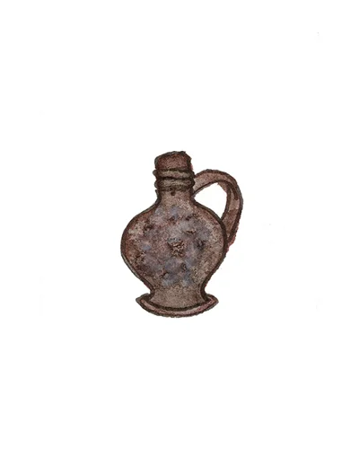 Southwark, England Wine Bottle, 1640-1660 Tin-glazed earthenware, 1992.15