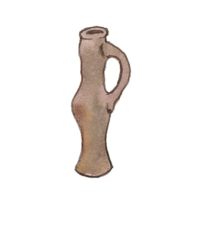 Unknown origin Jug, Mid 13th – mid 14th century Earthenware, 2002.9