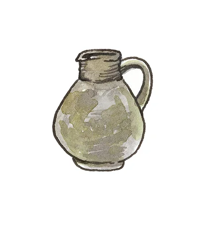 North Devon, England Jug, 1670-1780 Incised earthenware, 2005.11