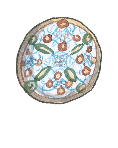 Montelupo, Italy Charger, ca. 1600 Tin-glazed earthenware, 2015.18