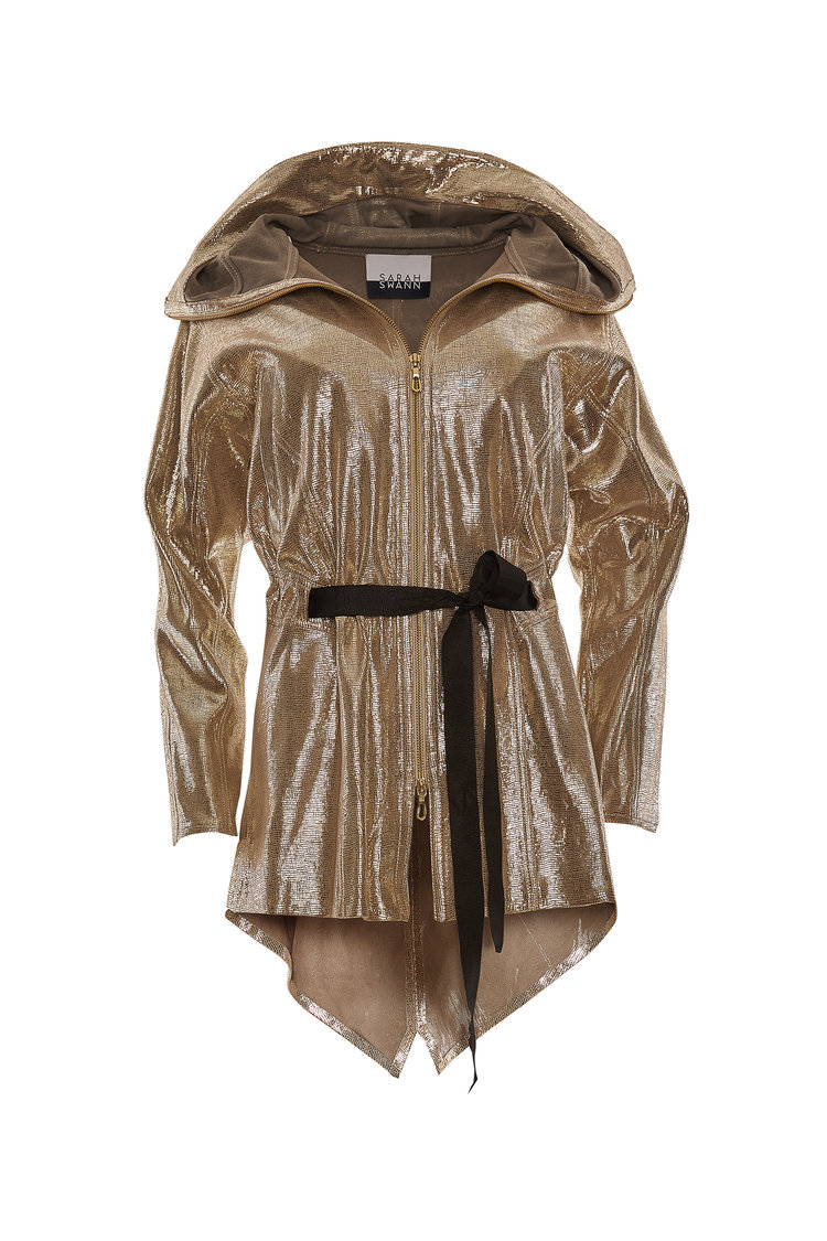 Sarah Swann Metallic Jacket, $1,050