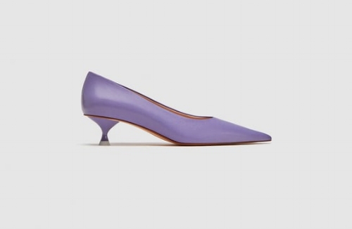 Zara Purple Heels 
