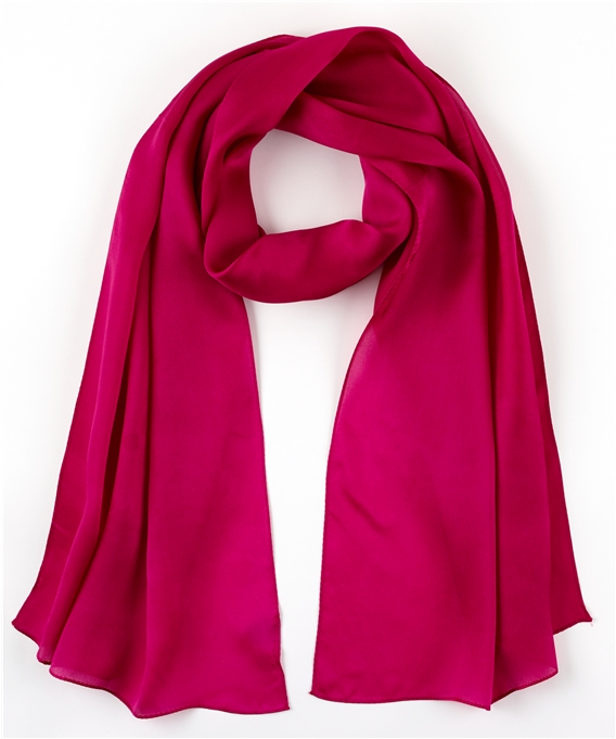 SOLID SILK OBLONG, $49