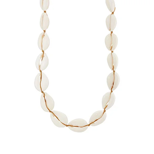 Tohum Design Natural Large Puka Shell Necklace shell jewelry.jpg