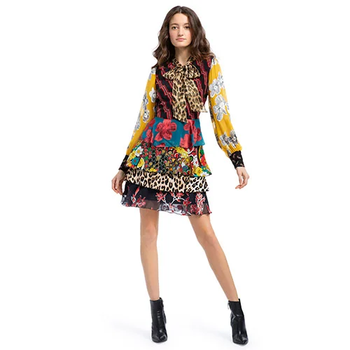 DASHA TIERED MINI DRESS mised print dresses.jpg