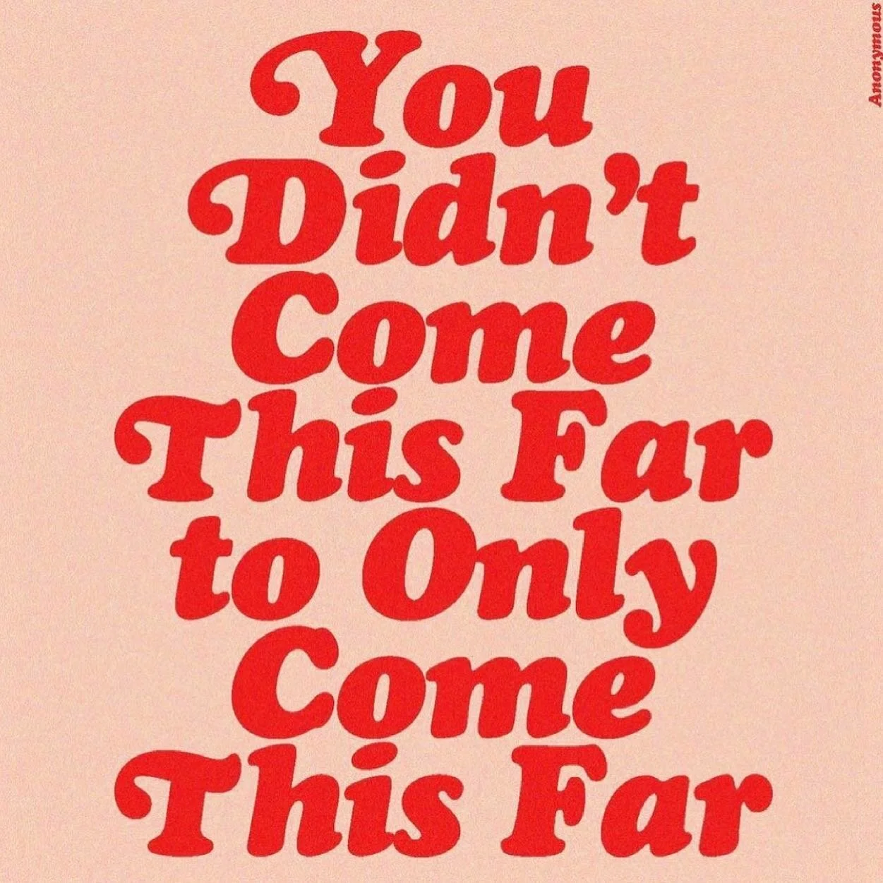 You didn&rsquo;t come this far to only come this far! Happy International Women&rsquo;s Day👊🏼❤️ #MakingitinManhattan