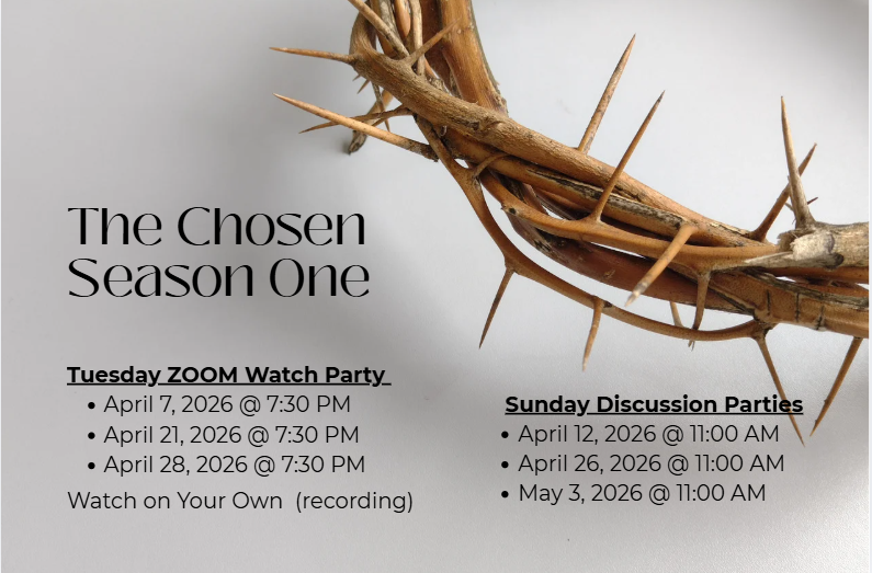 The Chosen ~ Season One, Episode 2 (Zoom Watch Party)