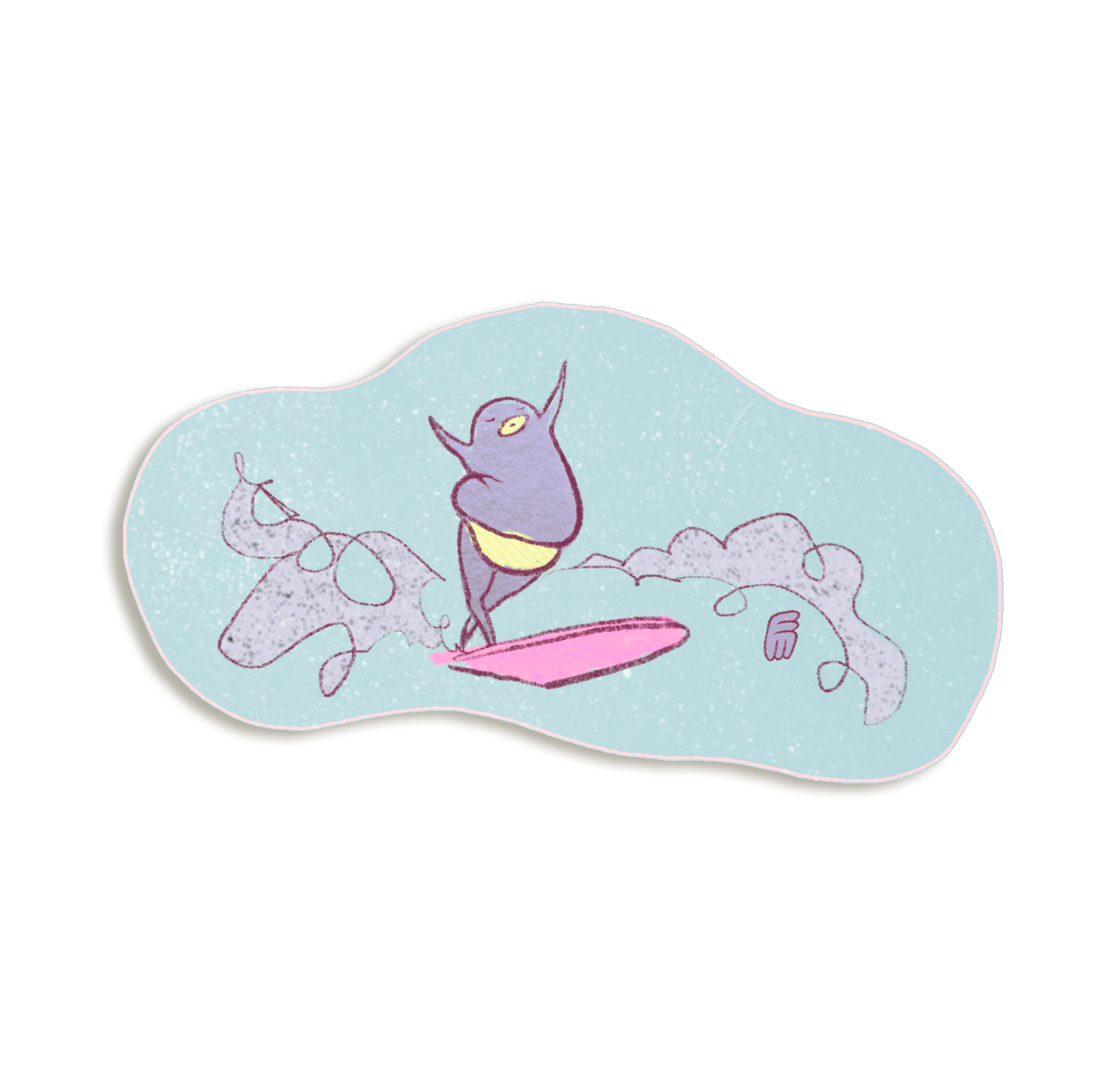 BOTTOM TURN - Pile Surf Sticker V2.png