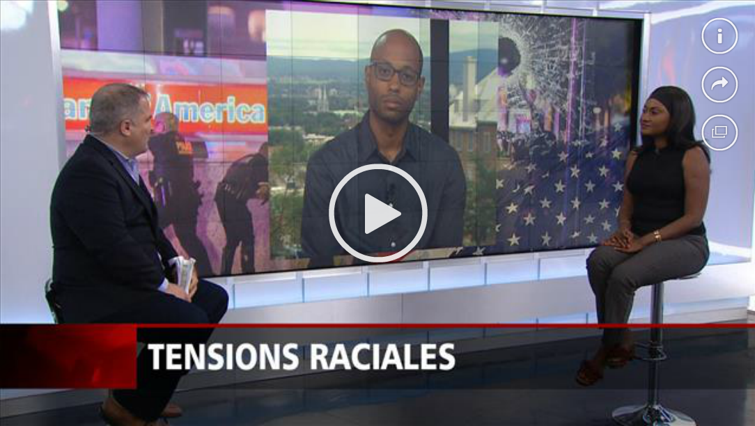 Entrevue à RDI à propos de la violence policière aux États-Unis et au Québec