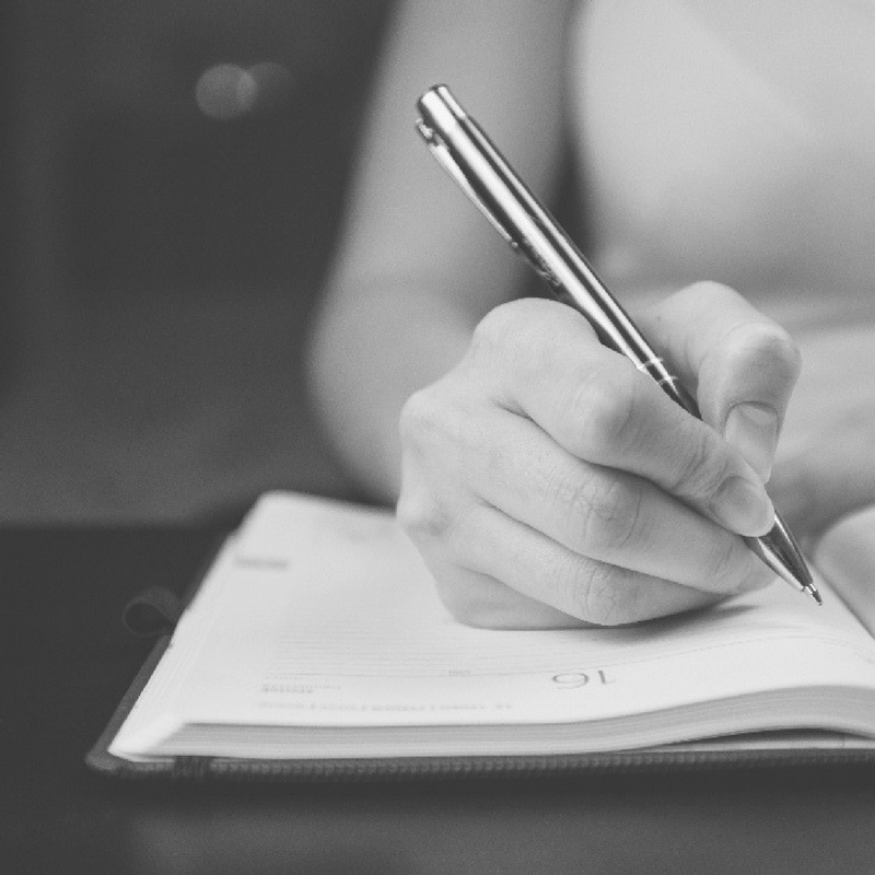 The healing power of writing for yourself