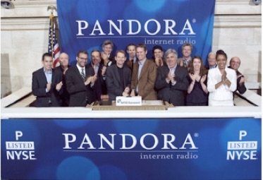 Pandora IPO June 2011 by Morgan Stanley, JP Morgan, Citi, William Blair, Stifel Nicolaus Wiesel, and Wells Fargo.jpg