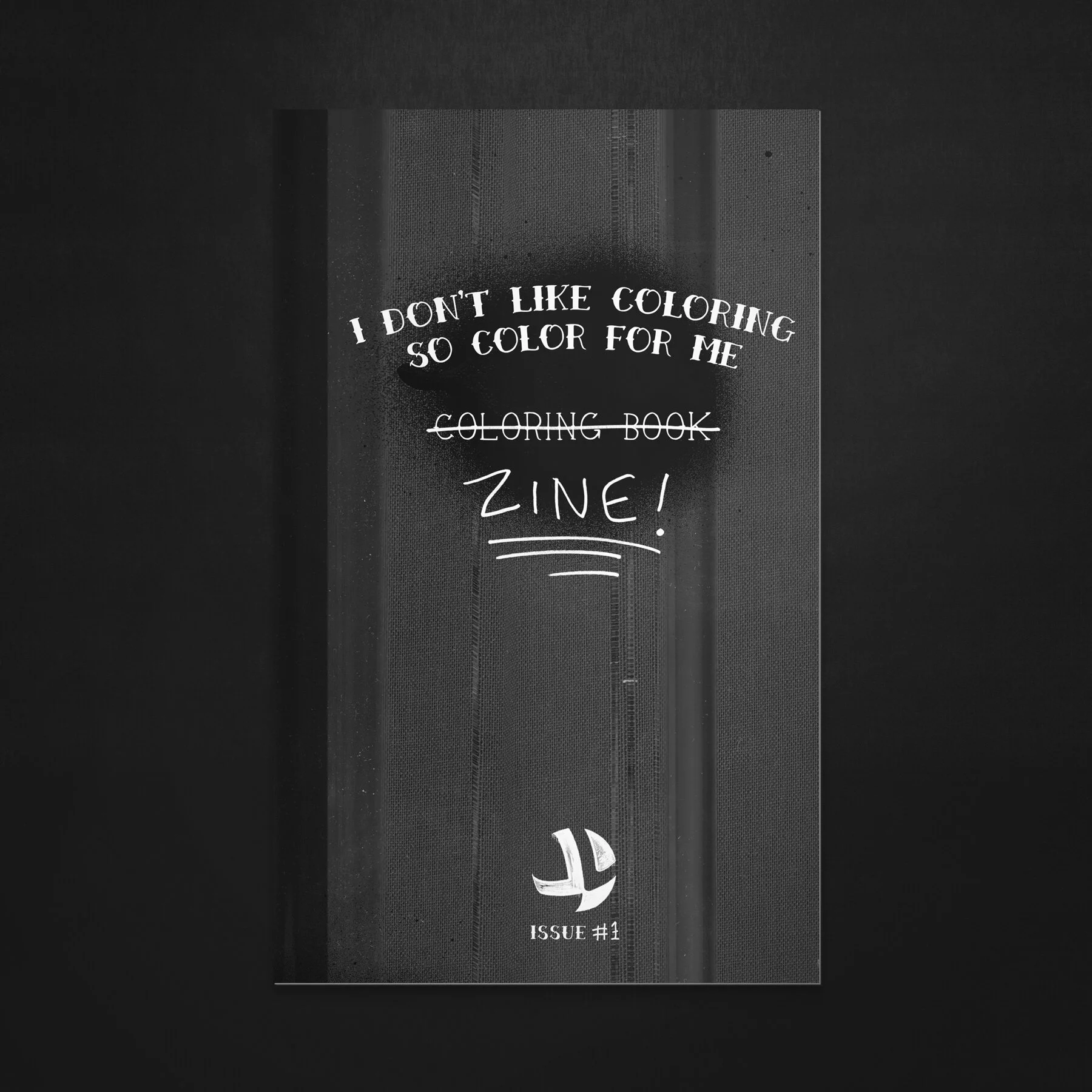 I DON'T LIKE COLORING SO COLOR FOR ME // ZINE